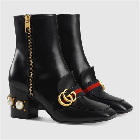 gucci heels boots